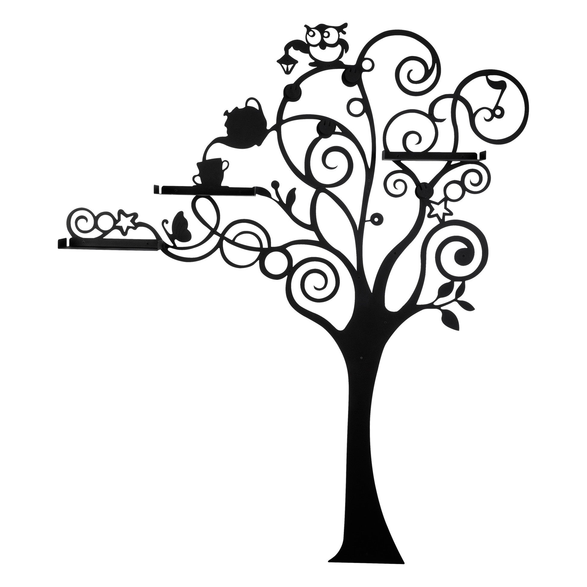 Crochet mural en métal Ağaç WSH-024