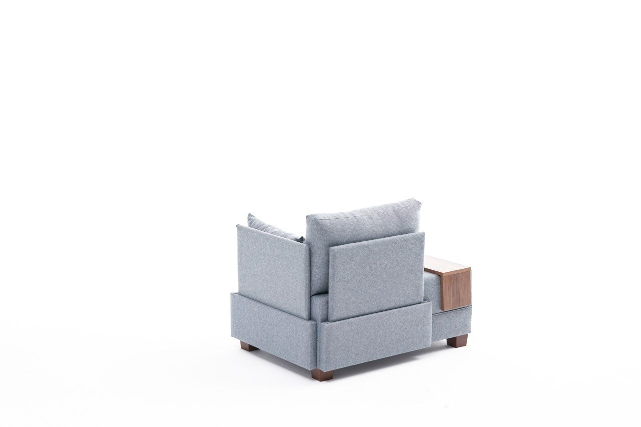 Canapé 1 place Fly Right - Light Blue