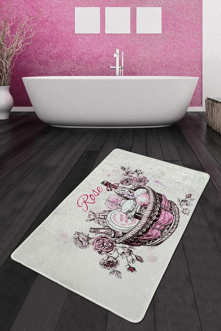 Tapis de bain Rose Basket Djt (70 x 120)