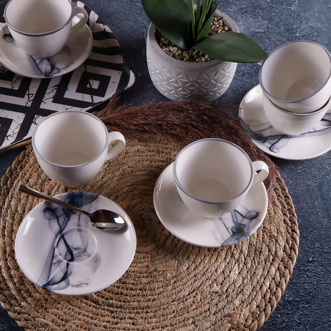 Coffee Cup Set (12 Pieces) LUN12DB1954