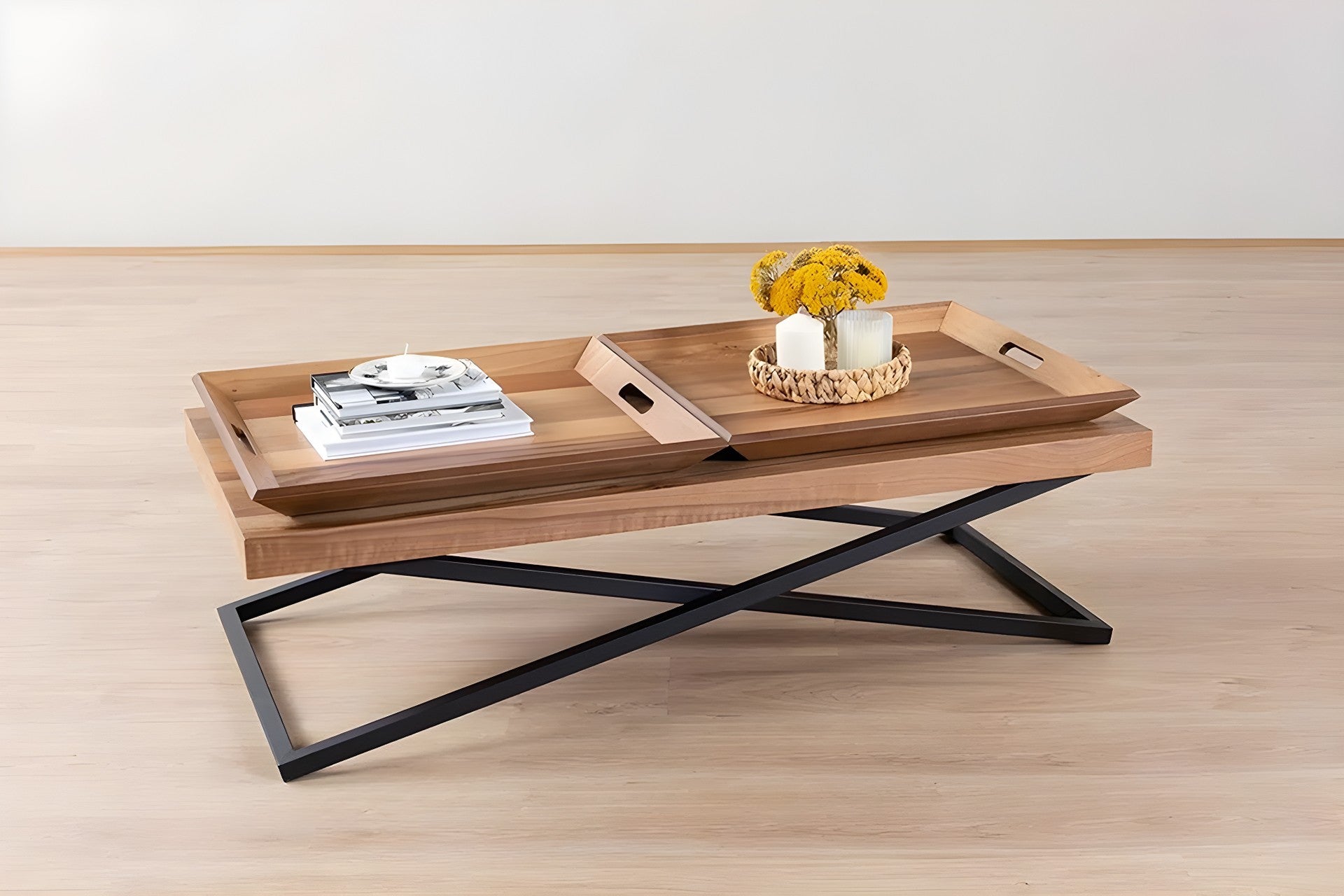 Table basse Towly - Walnut