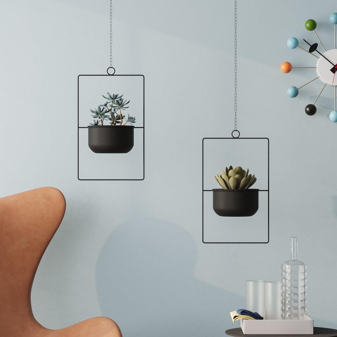 Pot décoratif Parapet - Black