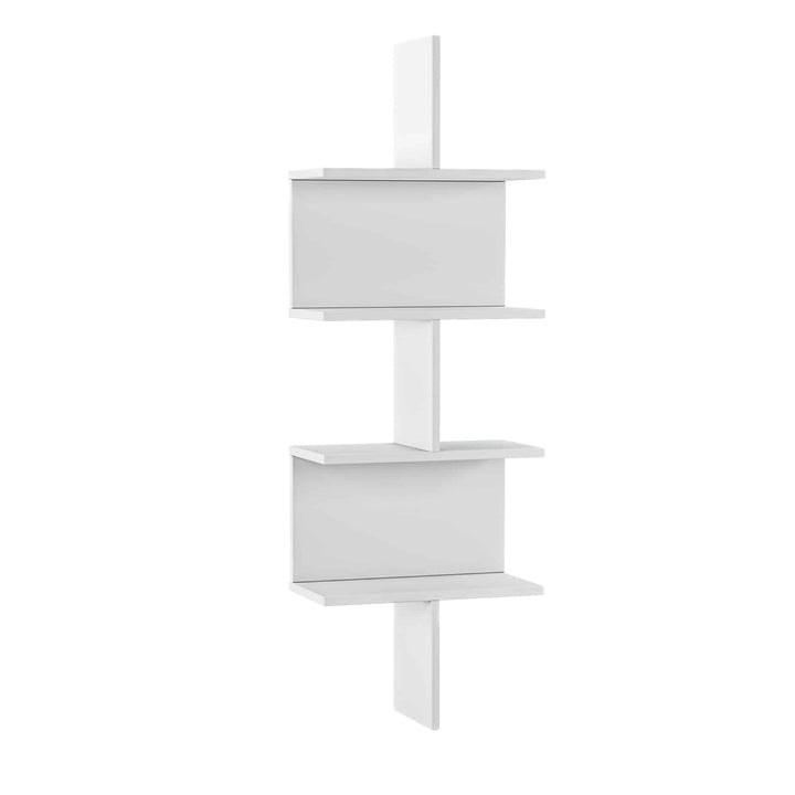 Otto 2-Tier Étagère murale couleur blanc
