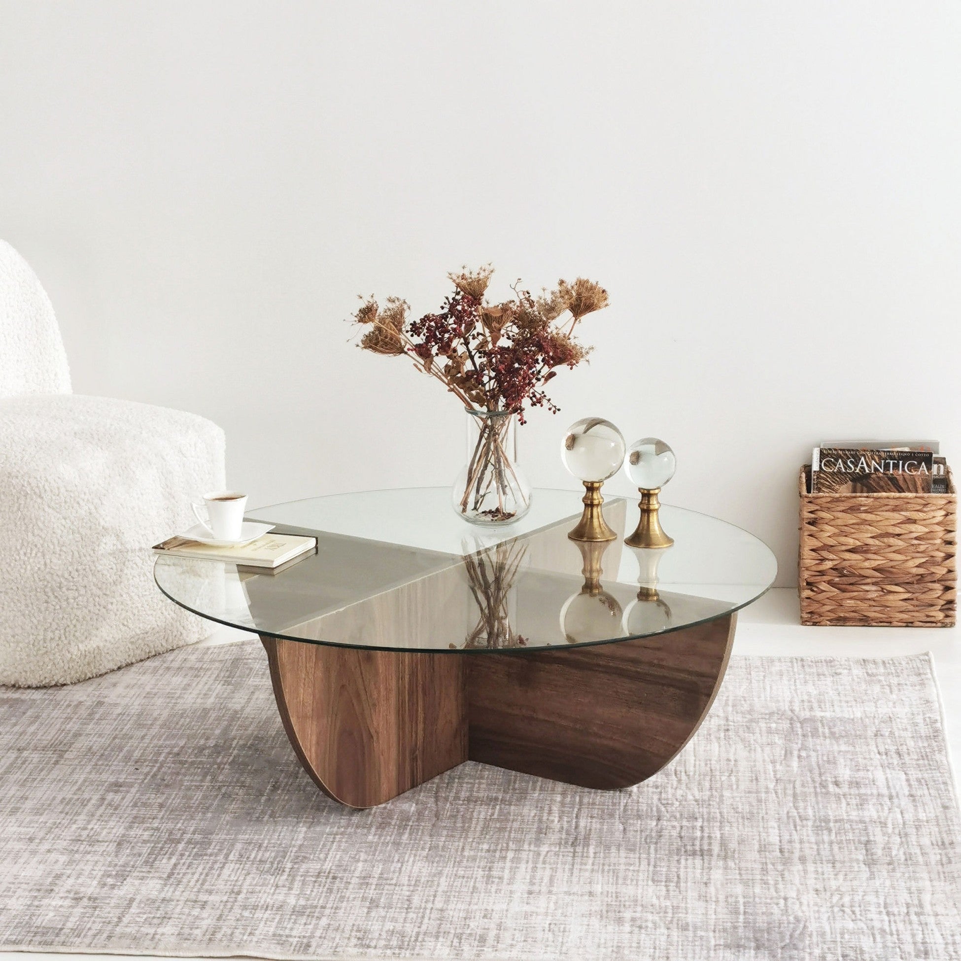 Table basse Lily - Walnut