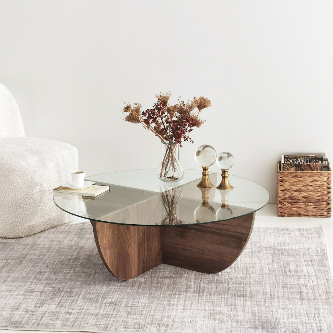Table basse Lily - Walnut