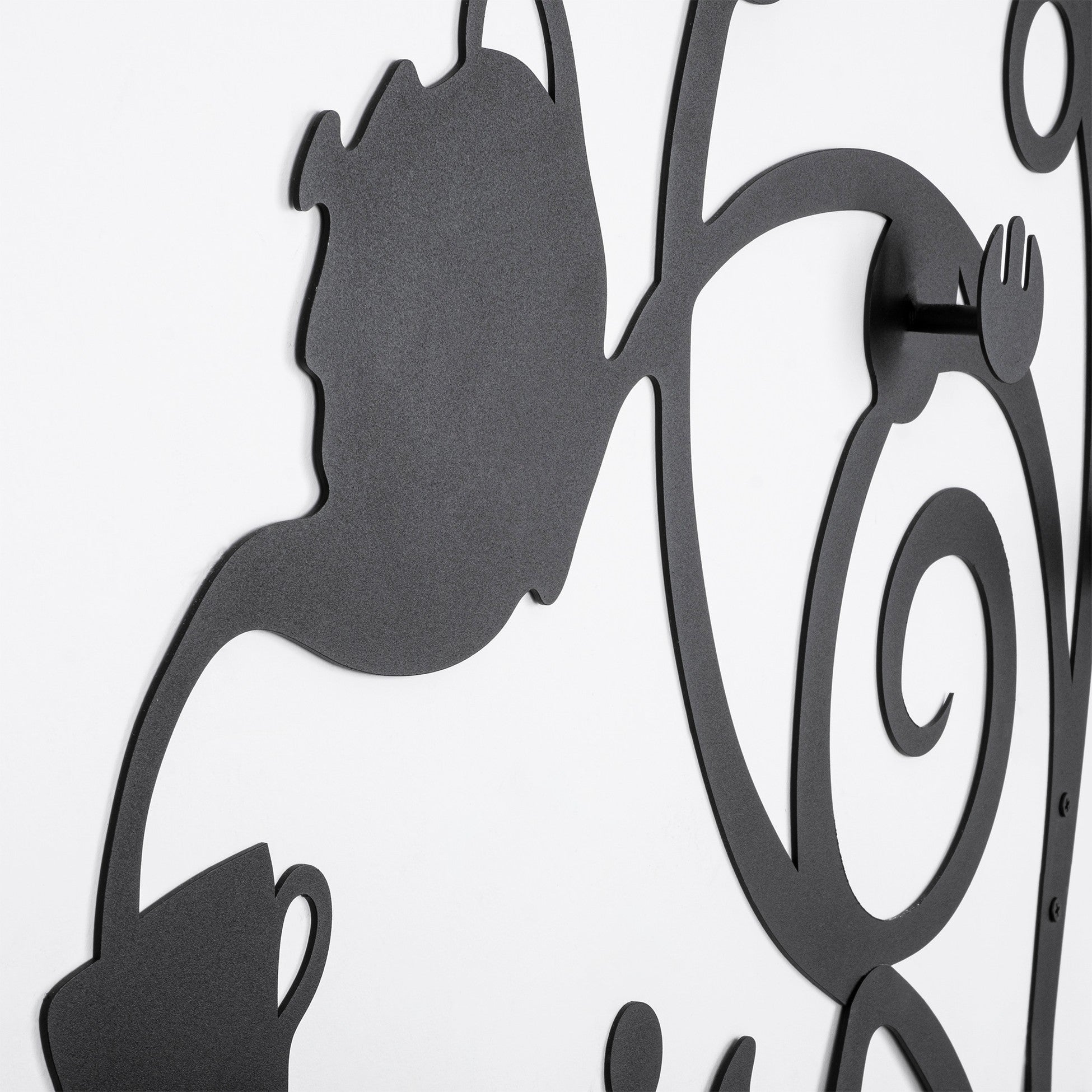 Crochet mural en métal Ağaç WSH-024