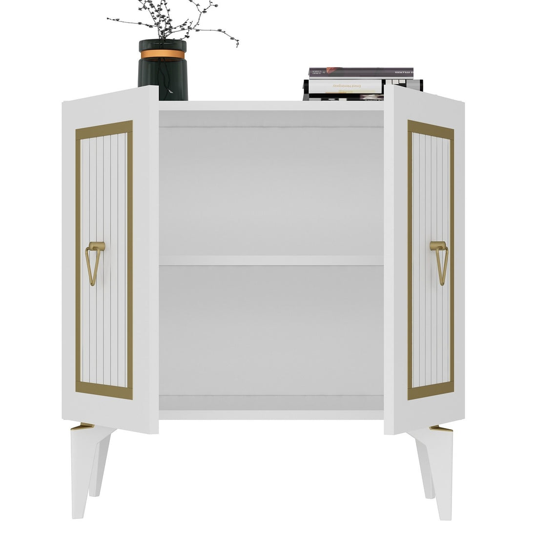 Console Capri - White, Gold