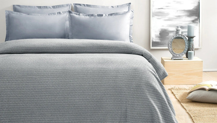 Mare Ensemble Couvre Lit Gris