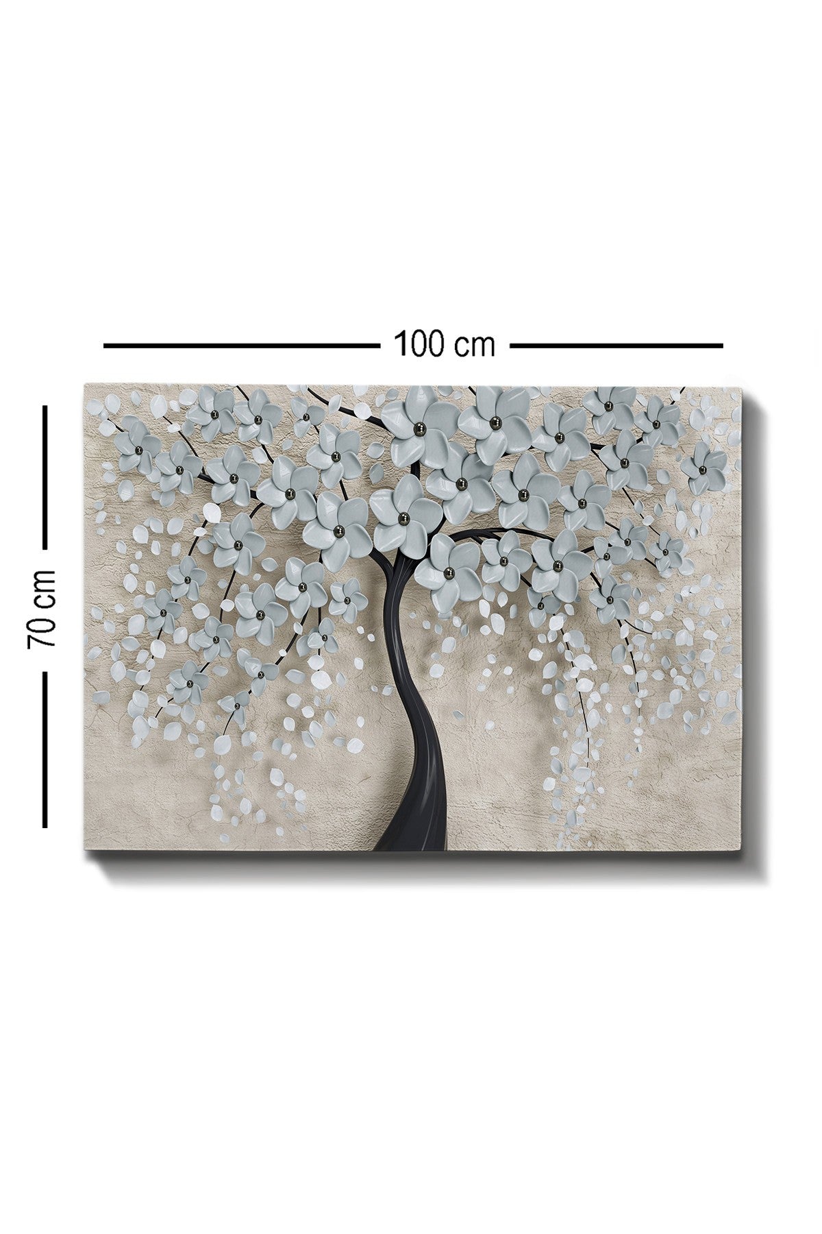 Peinture de toile décorative Kanvas Tablo (70 x 100) - 58