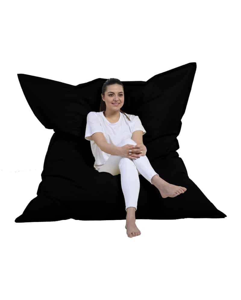 Coussin de sol Axina 140x180cm Tissu - XXL Pouf
