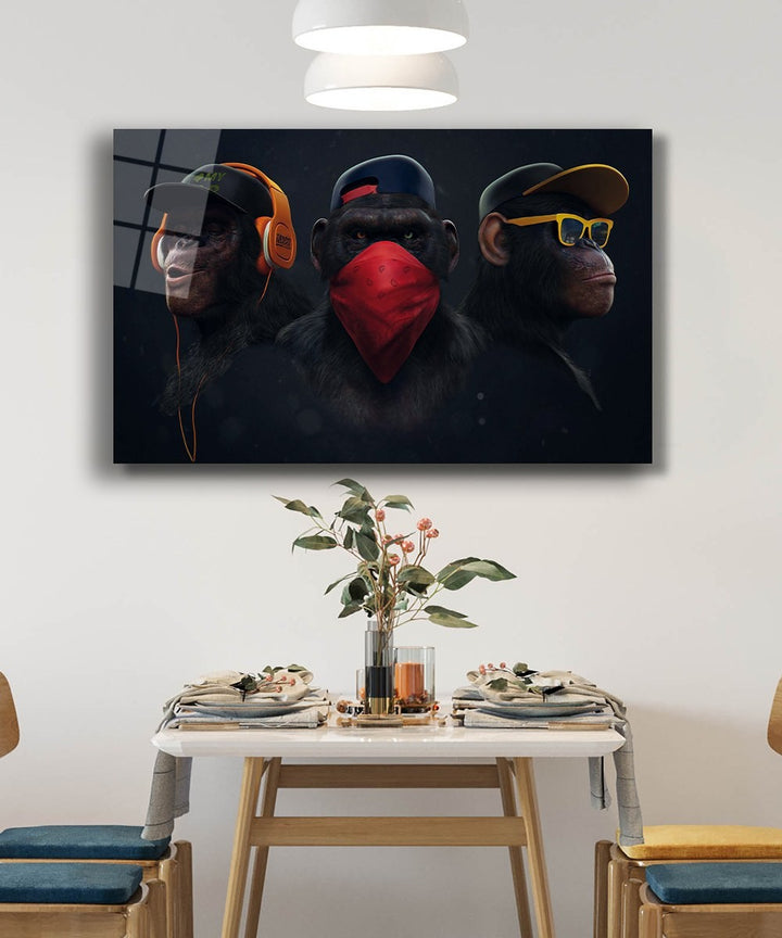 Peinture en verre trempé décoratif 0532 - 72 x 46