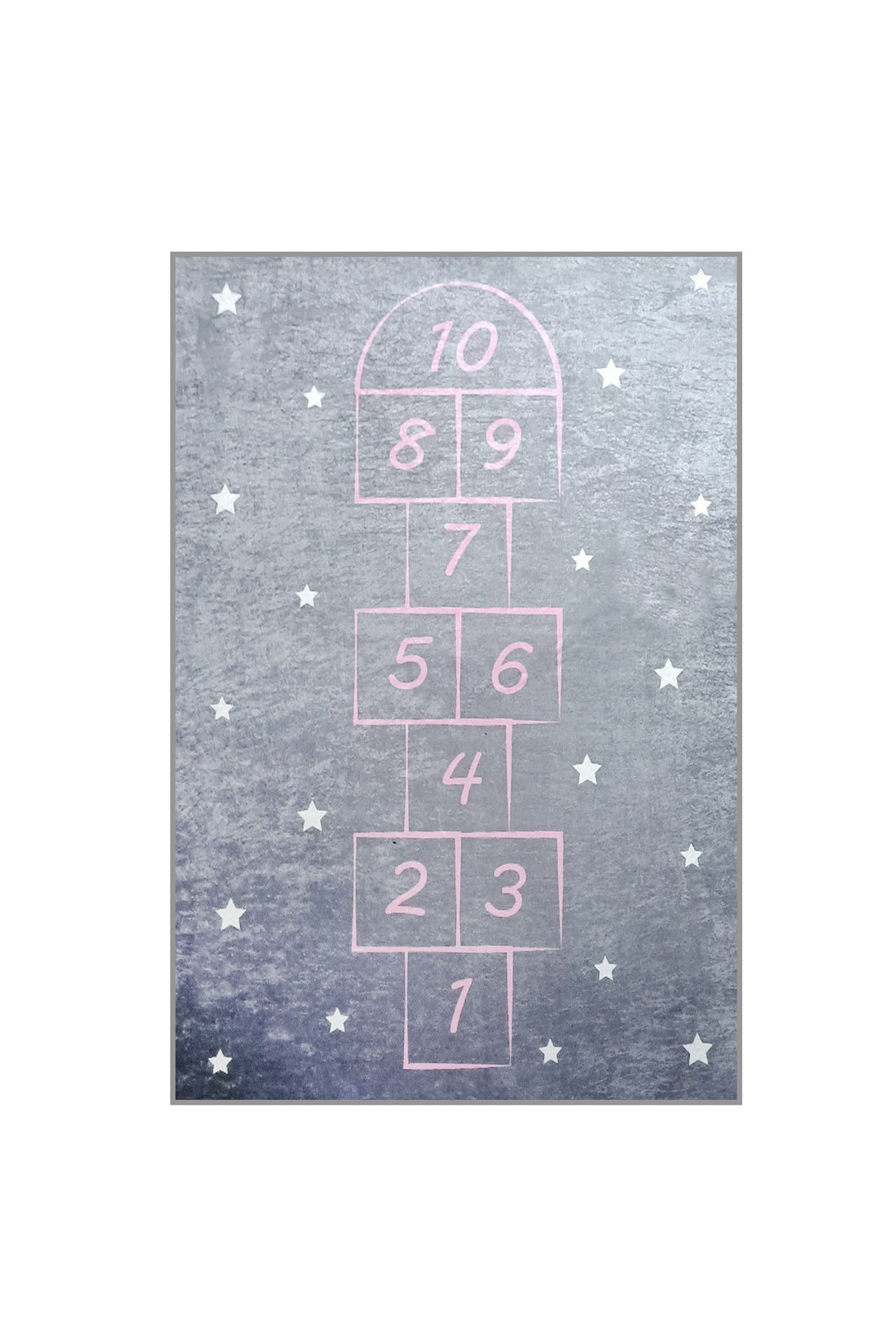 Tapis (100 x 160) Hopscotch - Grey