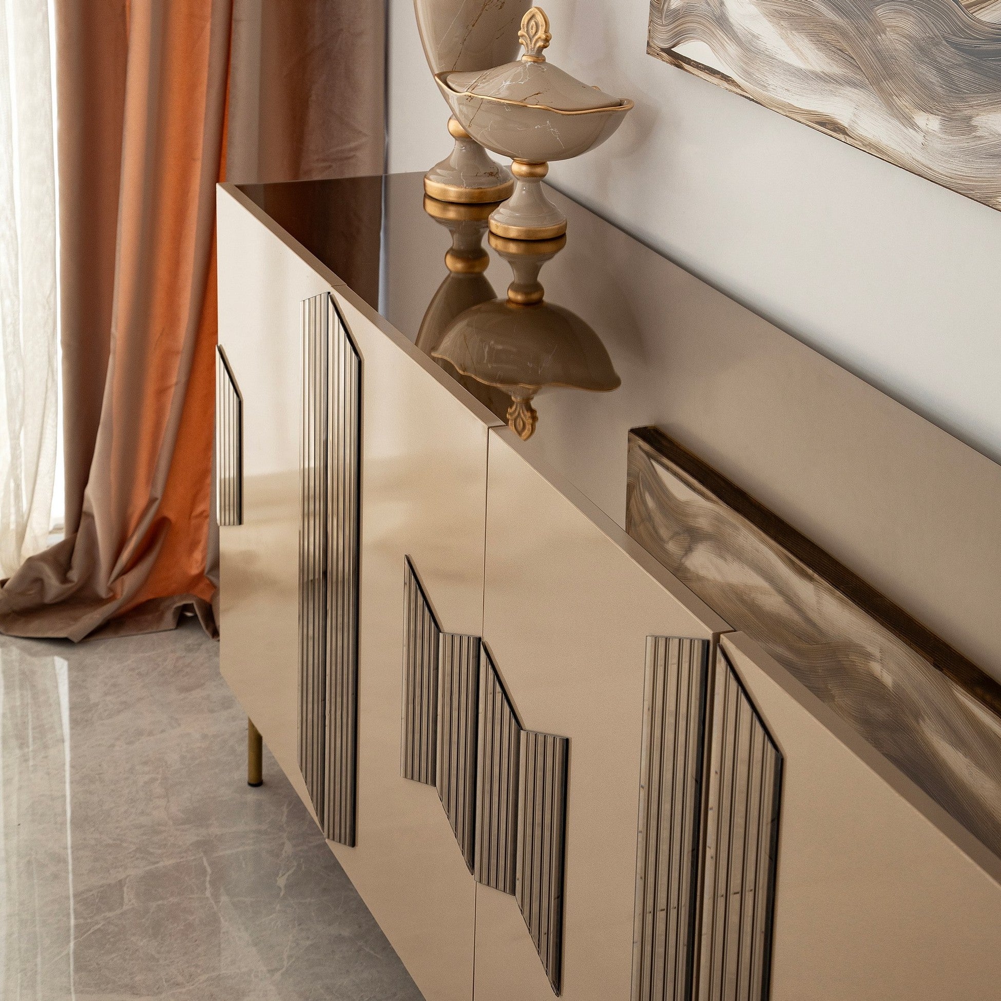 Console Vienna - Bronze, Gold