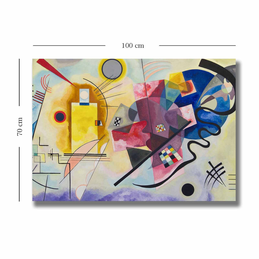 Peinture de toile décorative 70100KANDINSKY028