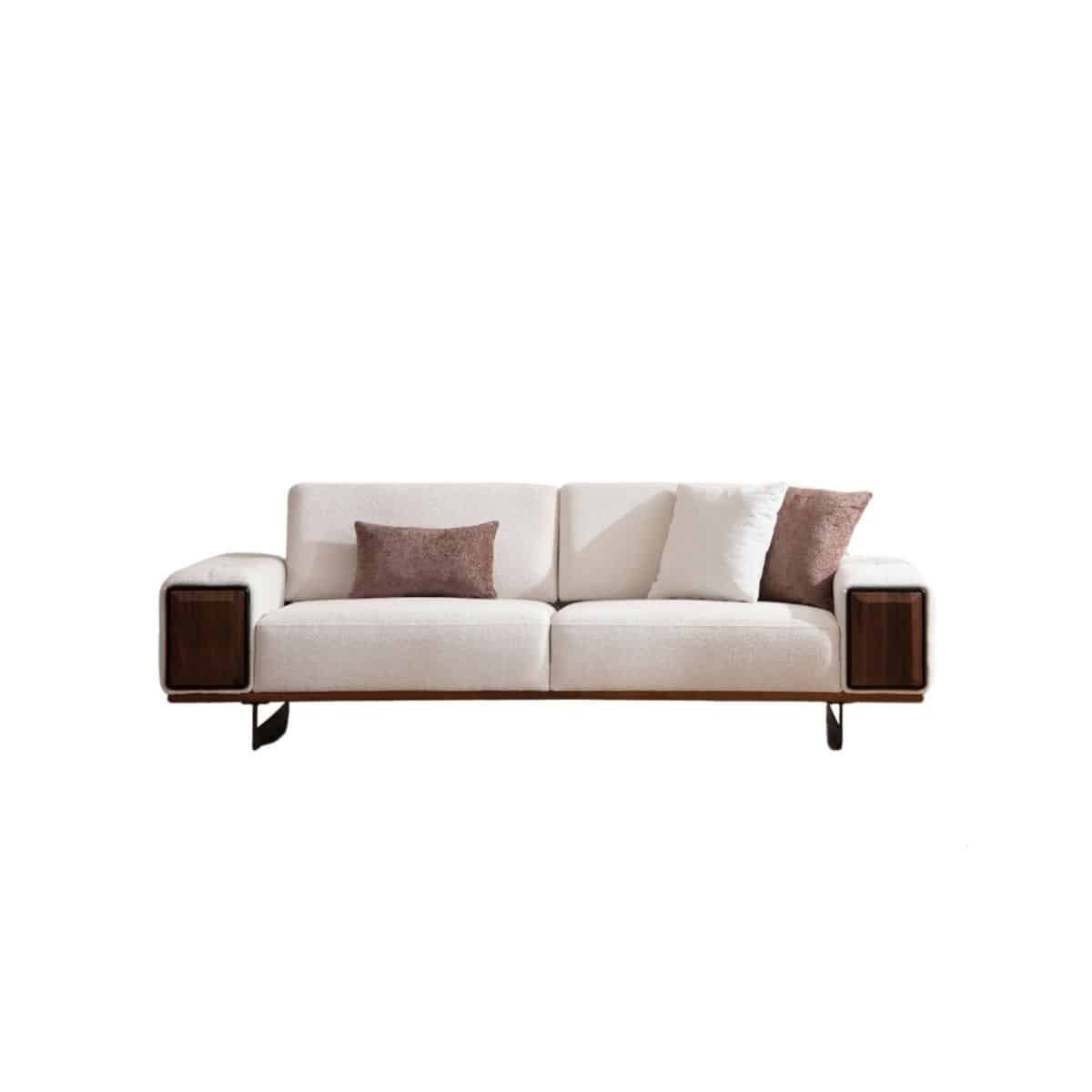 Petra Canapé 3 Places Crème