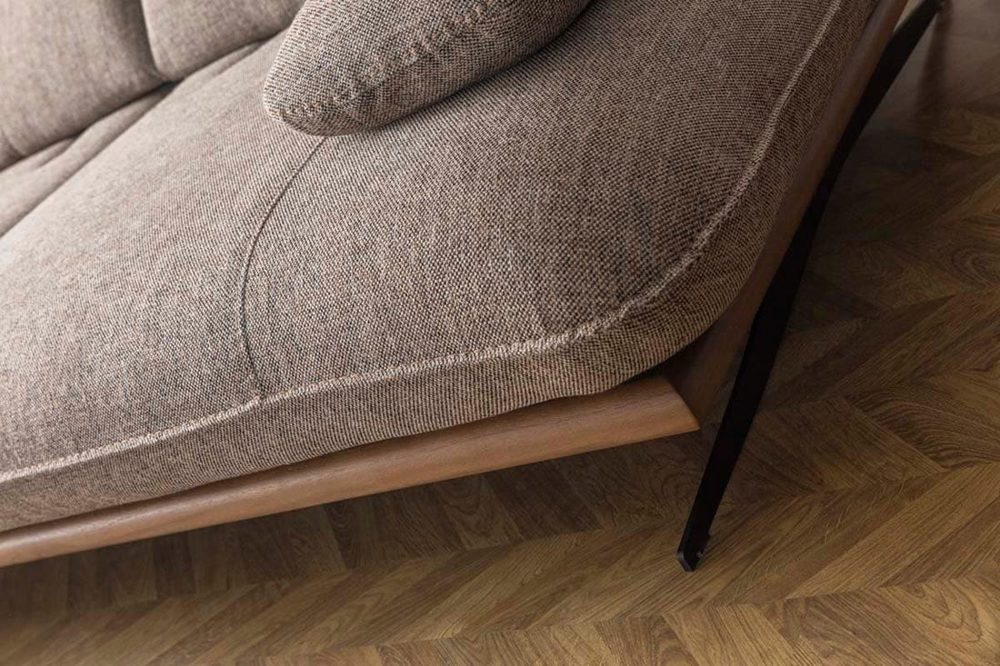 New York Canapé 3 Places Marron Clair