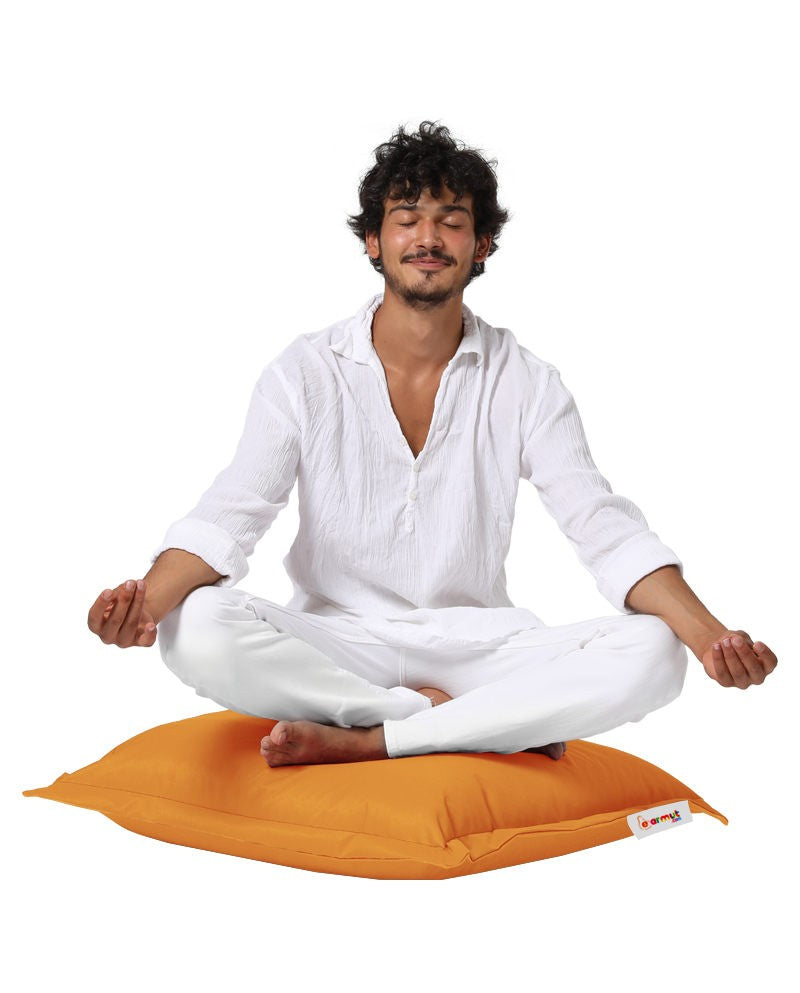 Coussin de jardin Cushion Pouf 70x70 - Orange