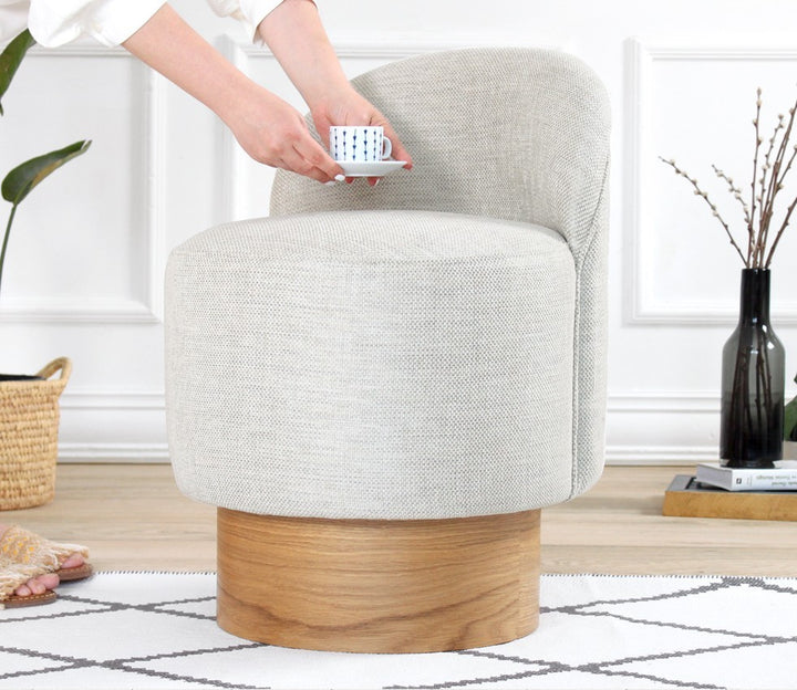 Pouf Barren Puf - Light Grey