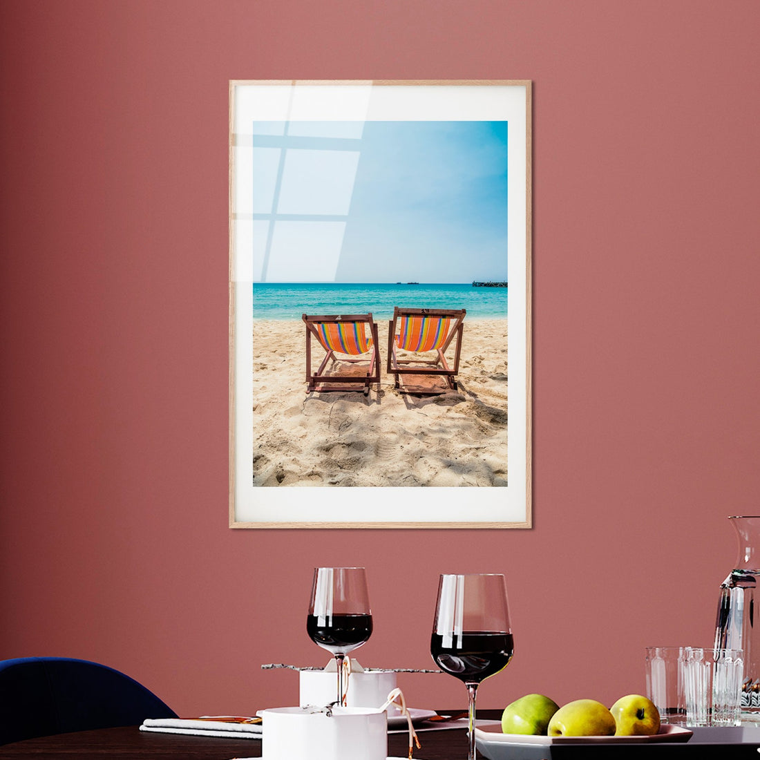 Peinture en verre trempé décoratif UV-1048 - 30 x 45