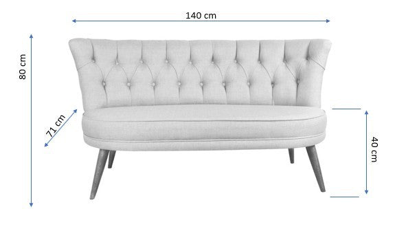 Canapé 2 places Richland Loveseat - Petrol Green