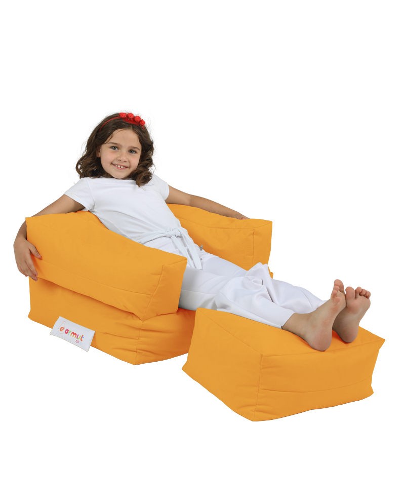 Pouf de jardin Kids Single Seat Pouffe - Orange
