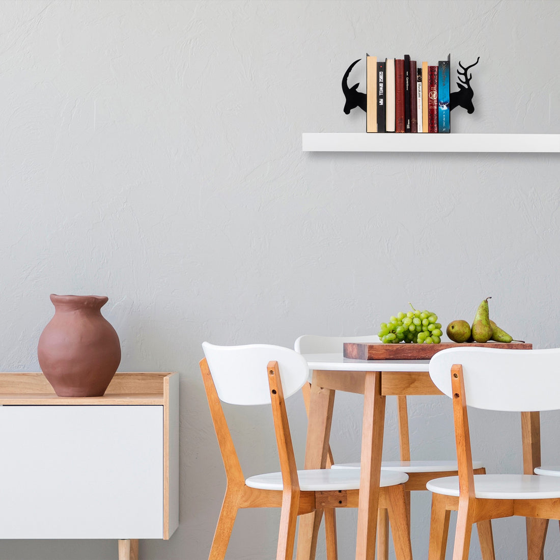 Serre-livres en métal Kitap tutucu 15 - Black