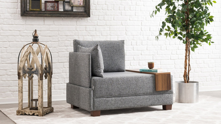 Canapé 1 place Fly Armchair Left - Grey