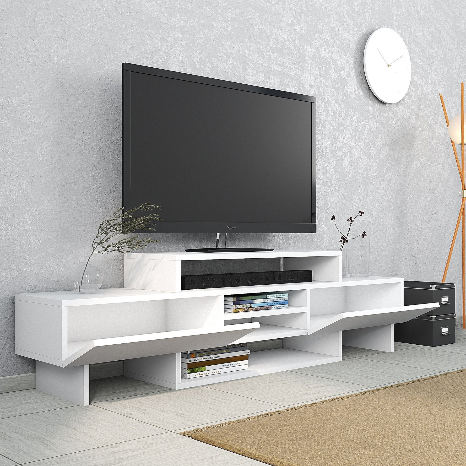 Meuble TV Özde TV Stand - White