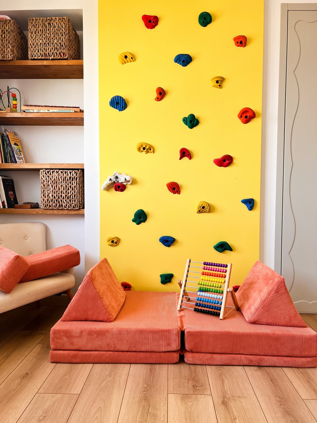 Canapé de 2 places Puzzle - Orange