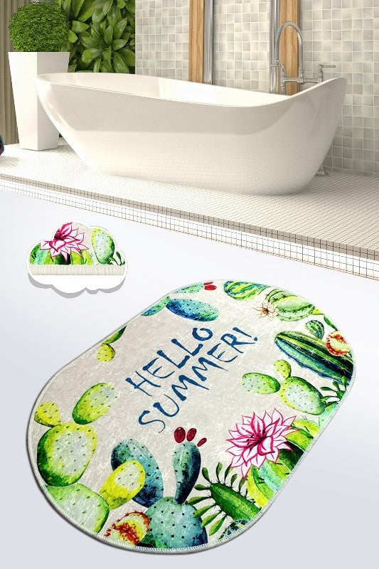 Tapis de bain Hello Summer (80 x 100)