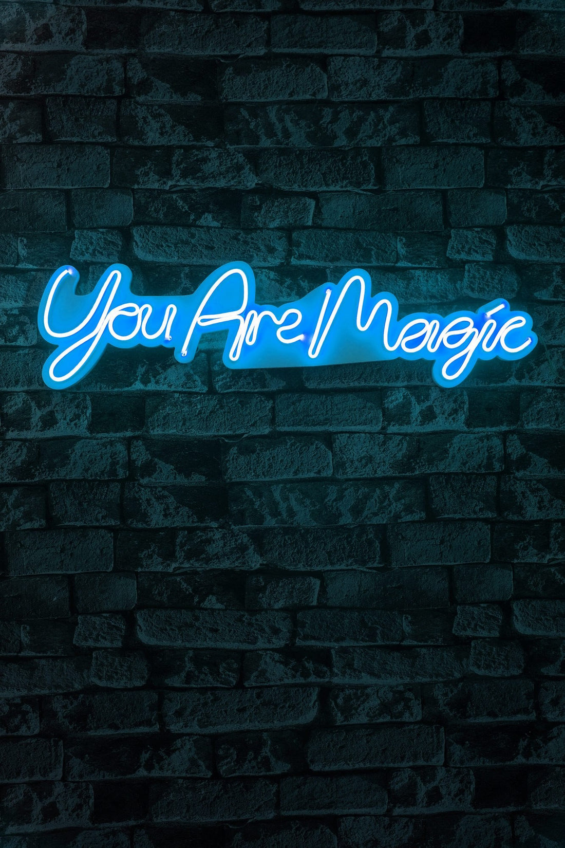 Éclairage LED en plastique décoratif You are Magic - Blue