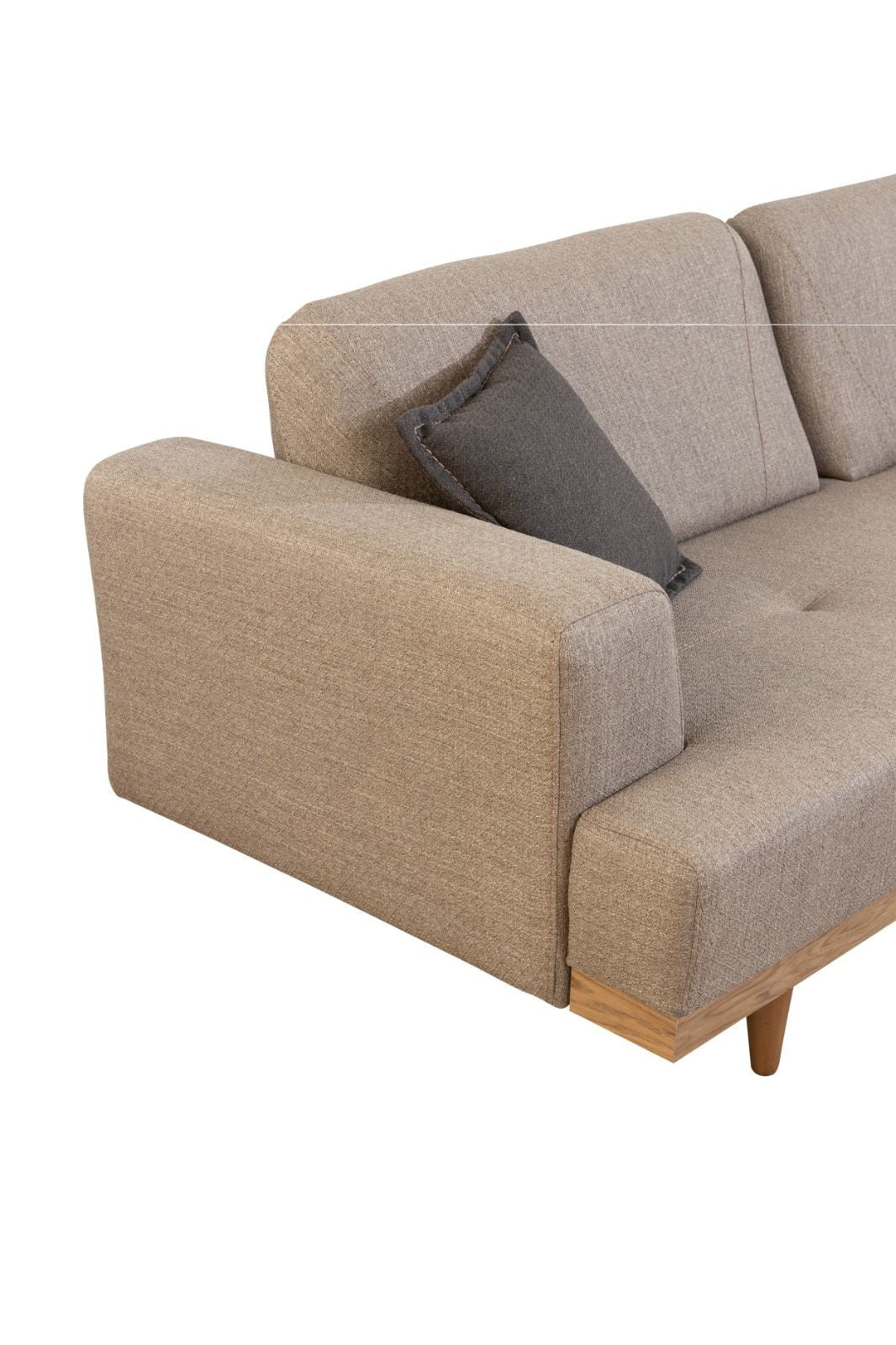 Valencia Canapé 3 Places Marron Clair