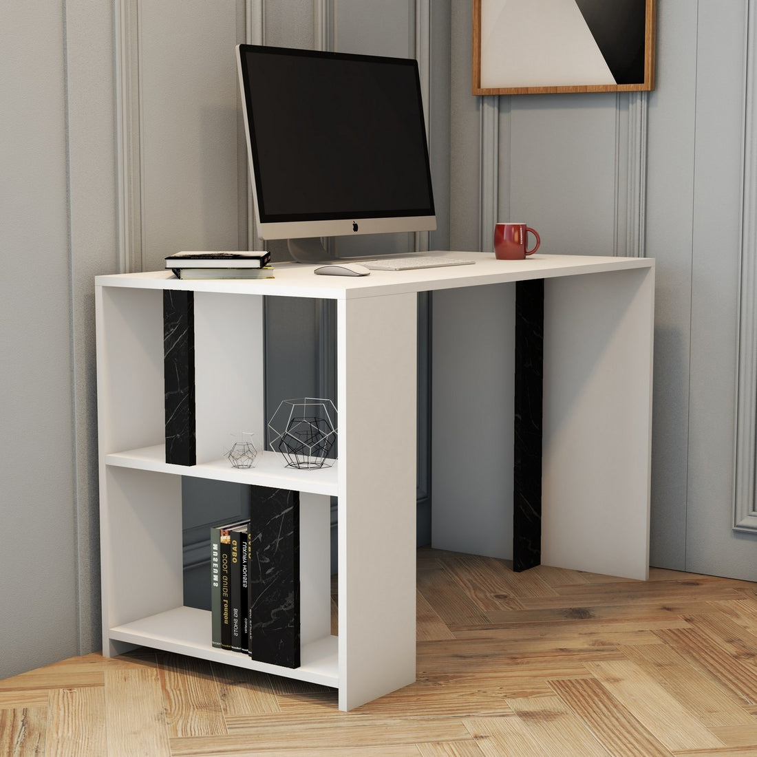 Bureau d'étude Lima - White, Black Marble