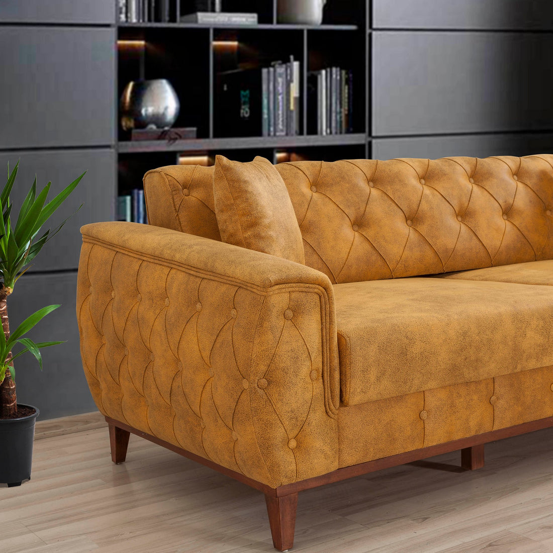 Ensemble de couchés Marta-TKM06-Yellow