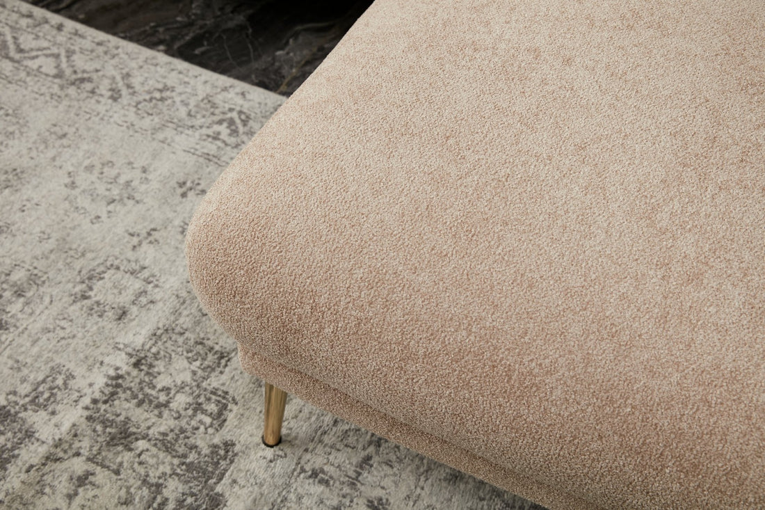 Canapé-lit d'angle Simena Left - Beige