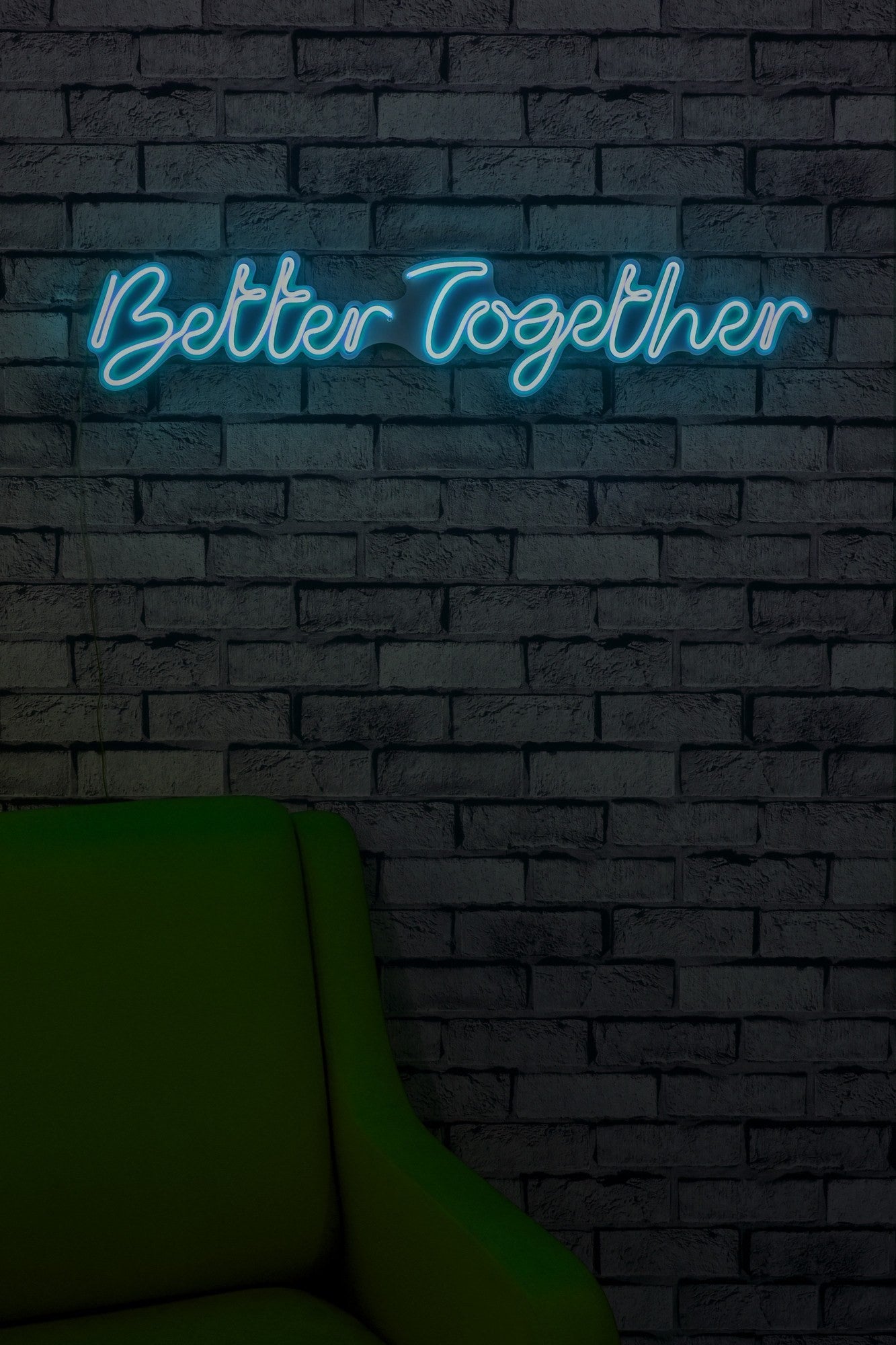 Éclairage LED en plastique décoratif Better Together - Blue
