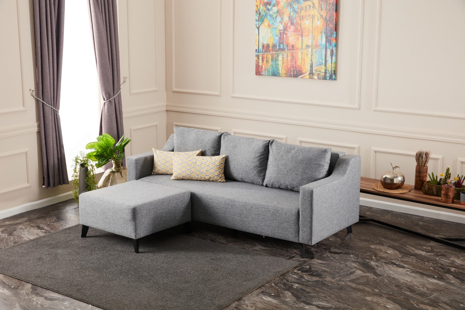 Canapé d'angle Doga - Grey