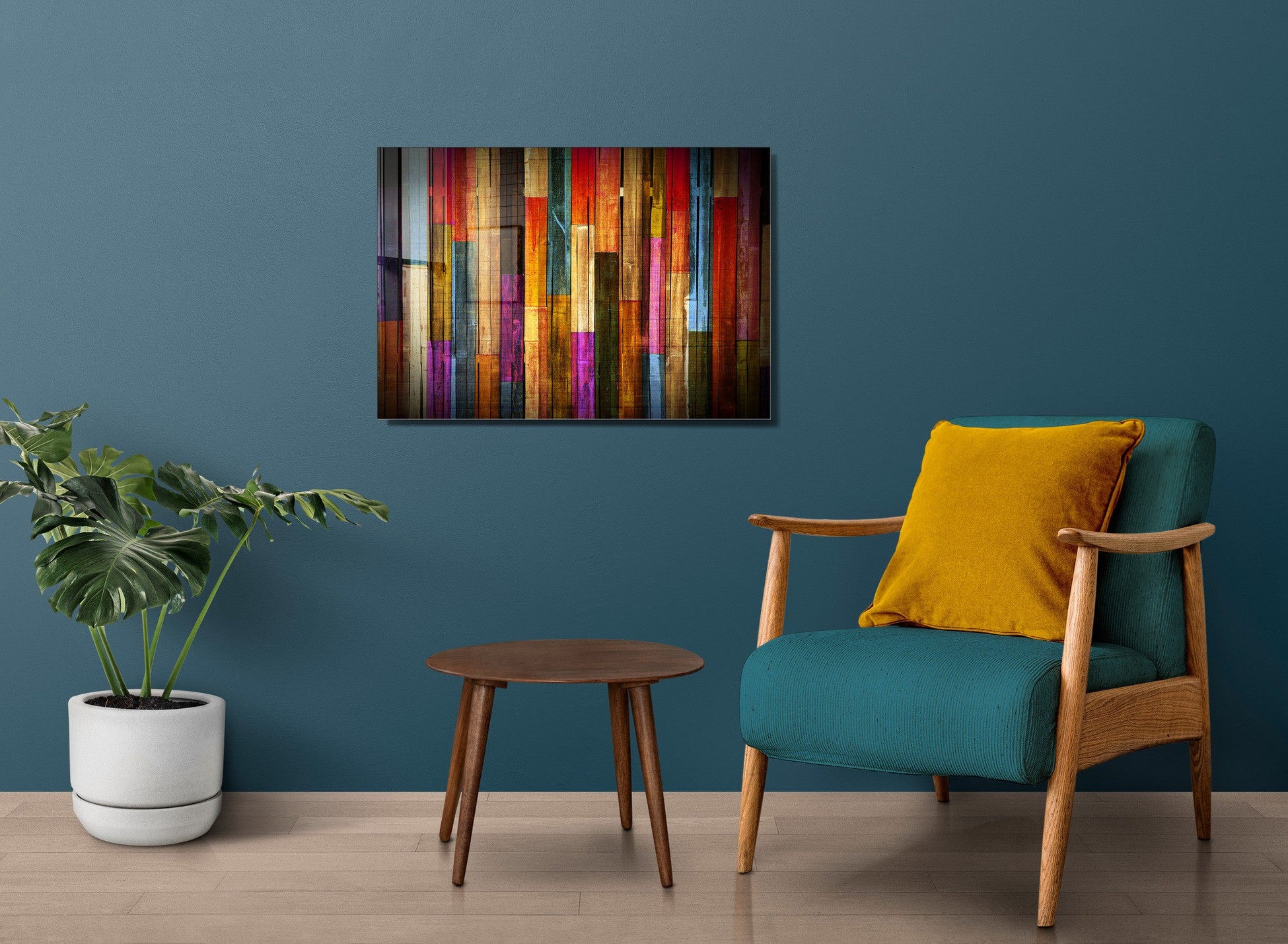 Peinture en verre trempé décoratif UV-002 - 70 x 100