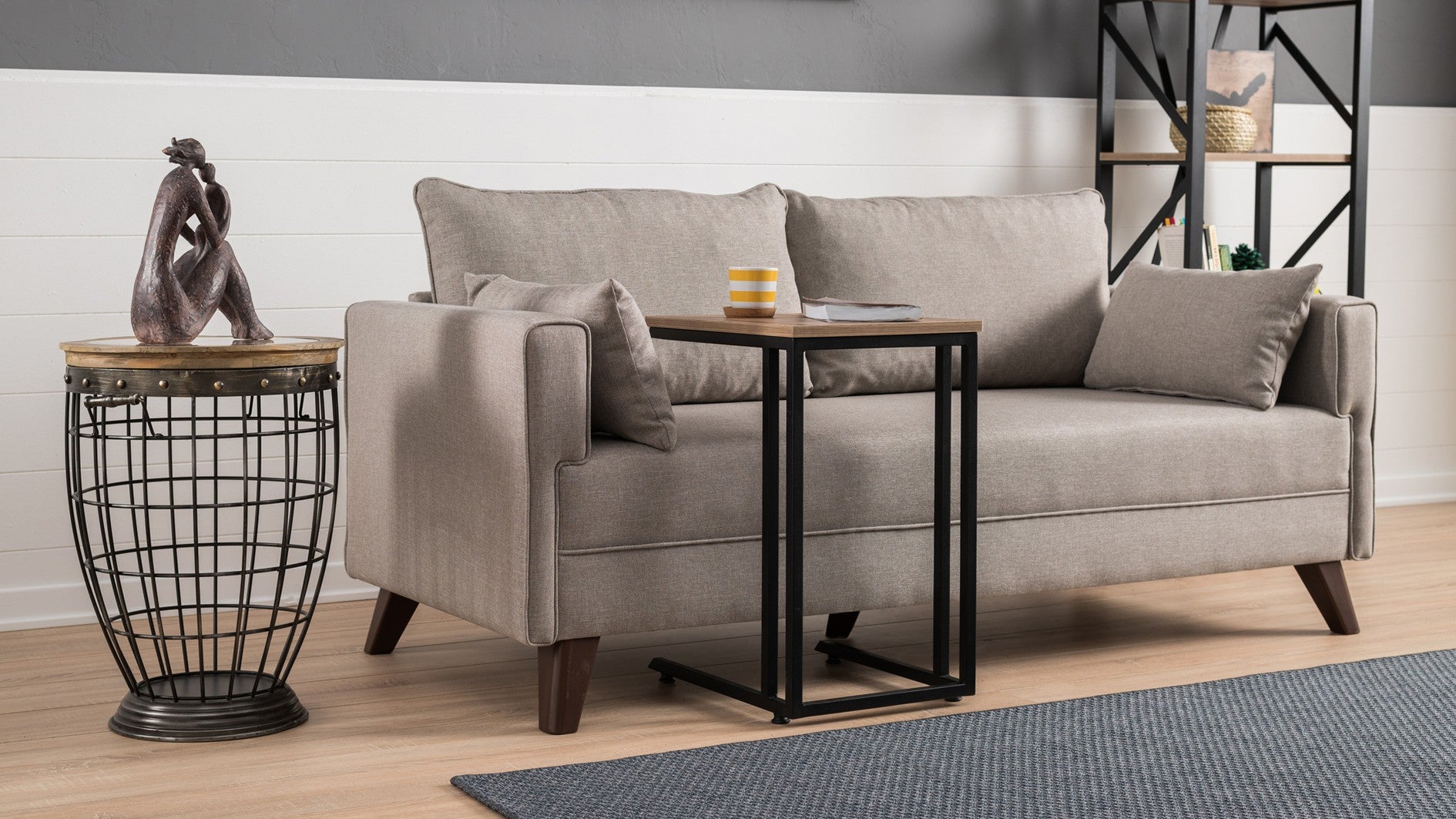 Canapé à 2 places Bella Sofa For 2 Pr - Cream