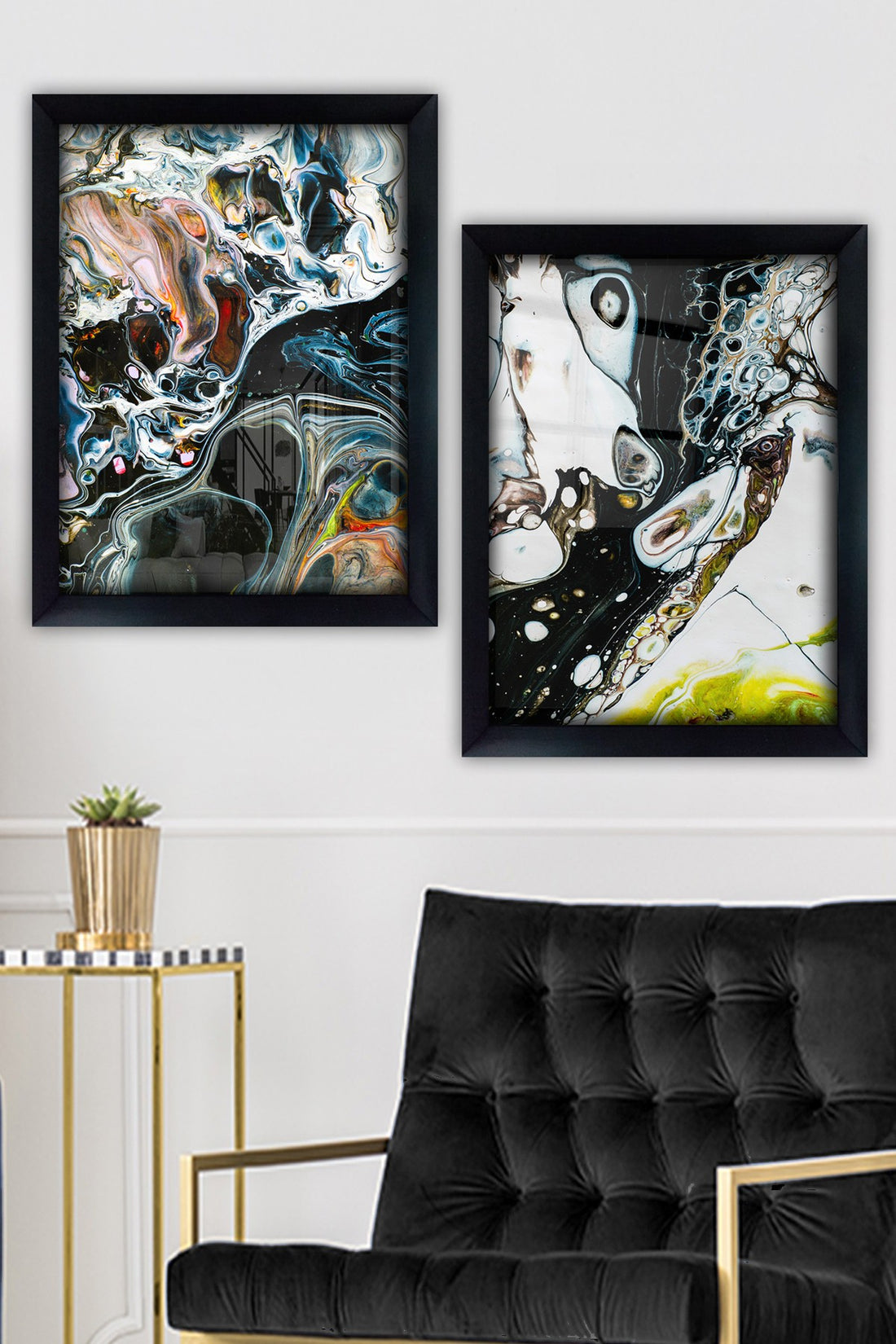 Peinture décorative (2 pièces) SYC7436502315381