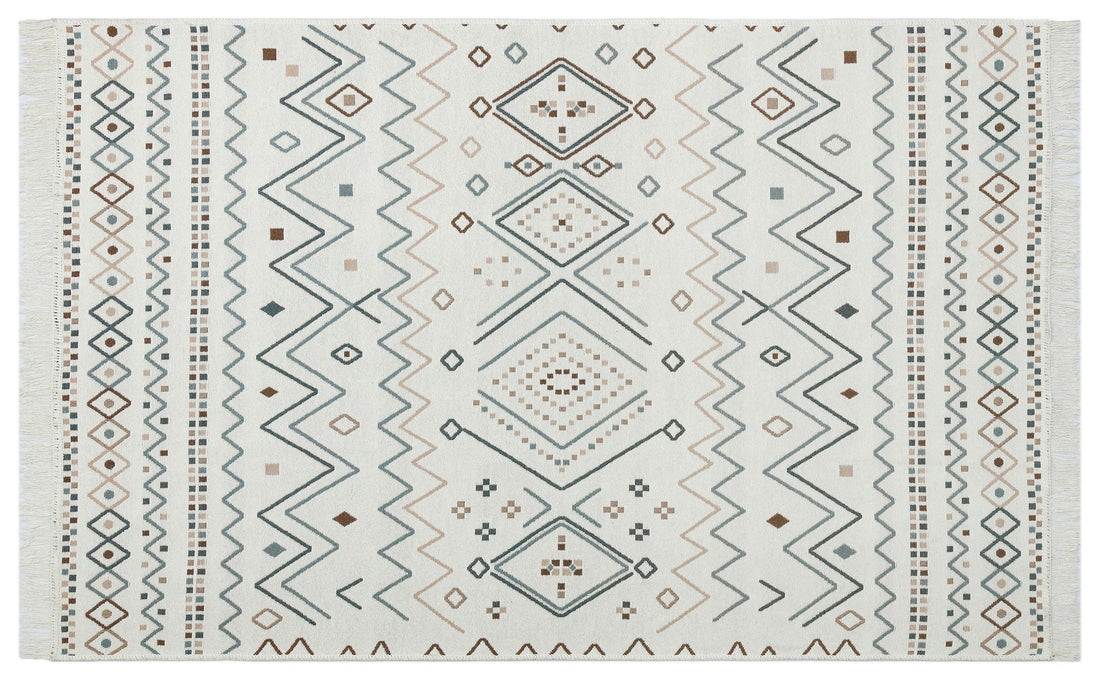 Tapis (160 x 230) Ar 05 - Beige, Blue