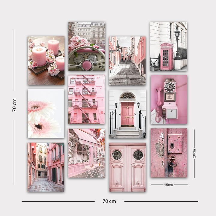 Peinture décorative MDF (12 pièces) 12MDF28YS