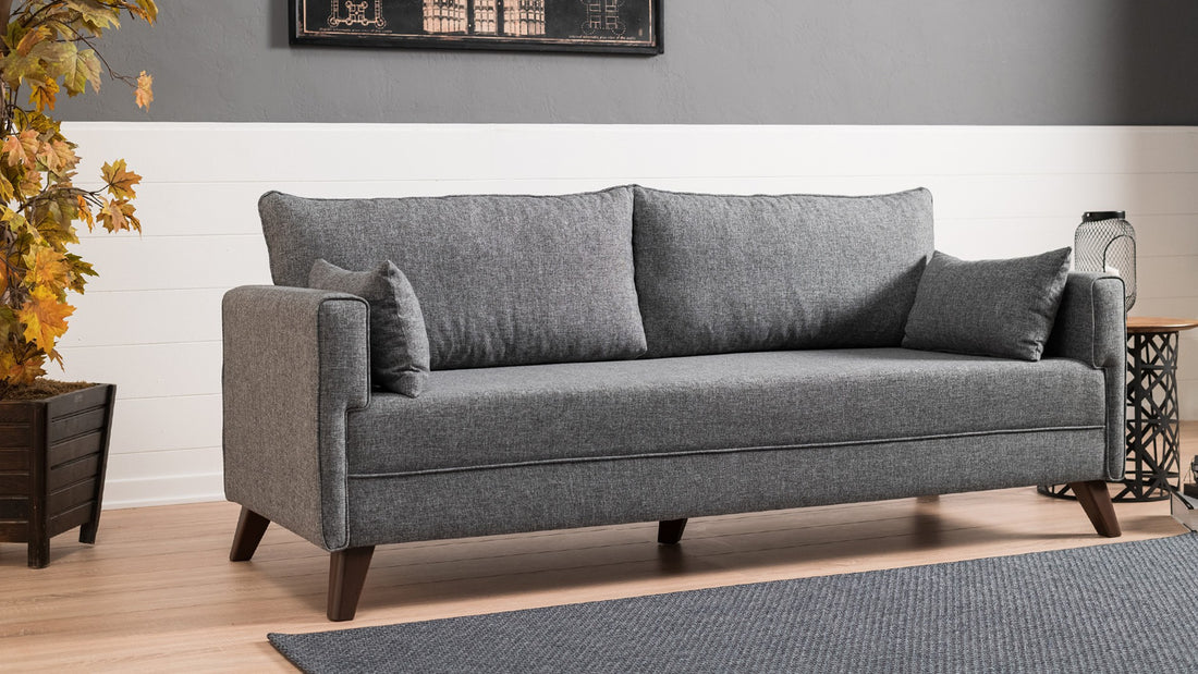 Canapé de 3 places Bella Sofa Bed - Grey