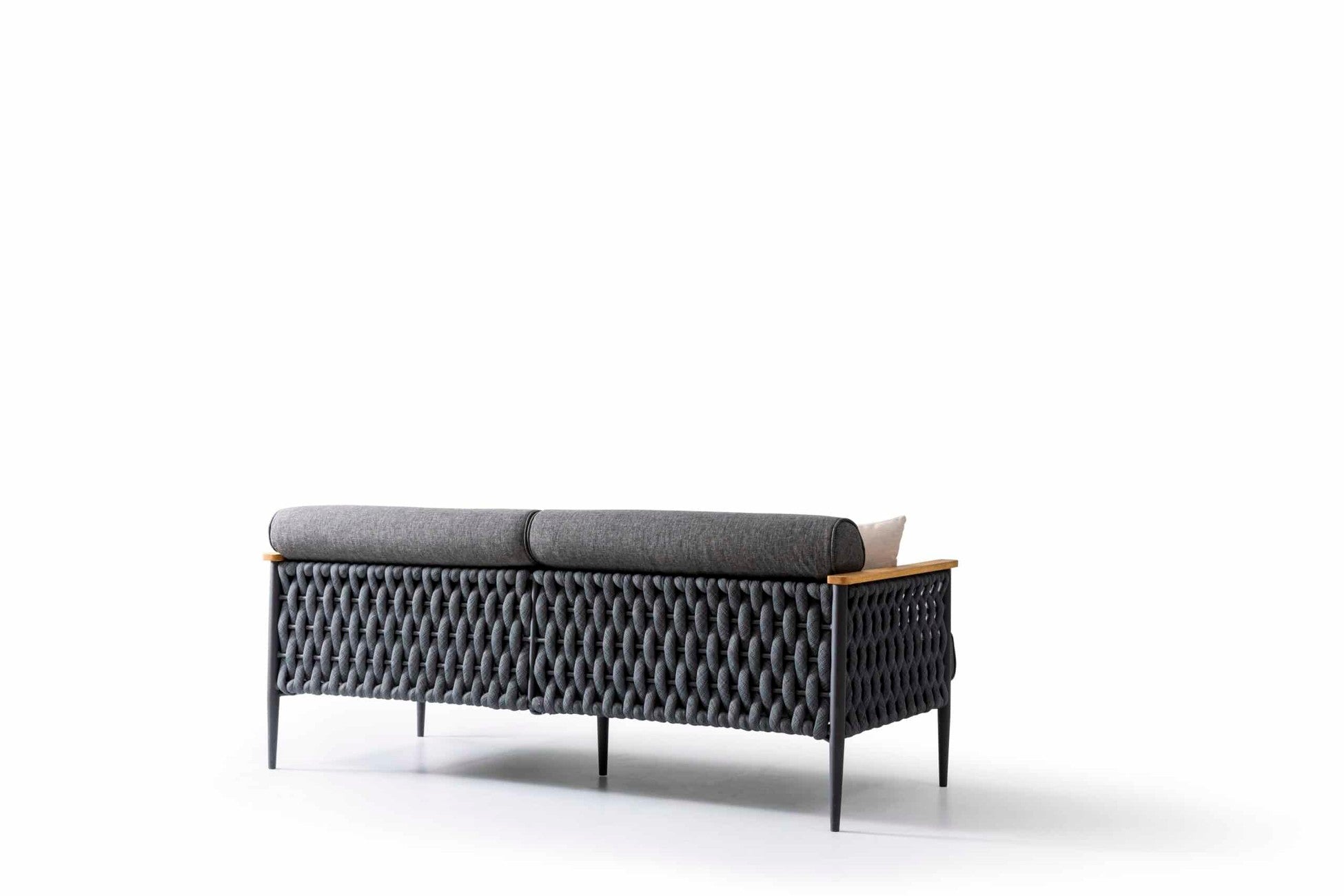 Salon de jardin avec coussins &amp; table basse Grey