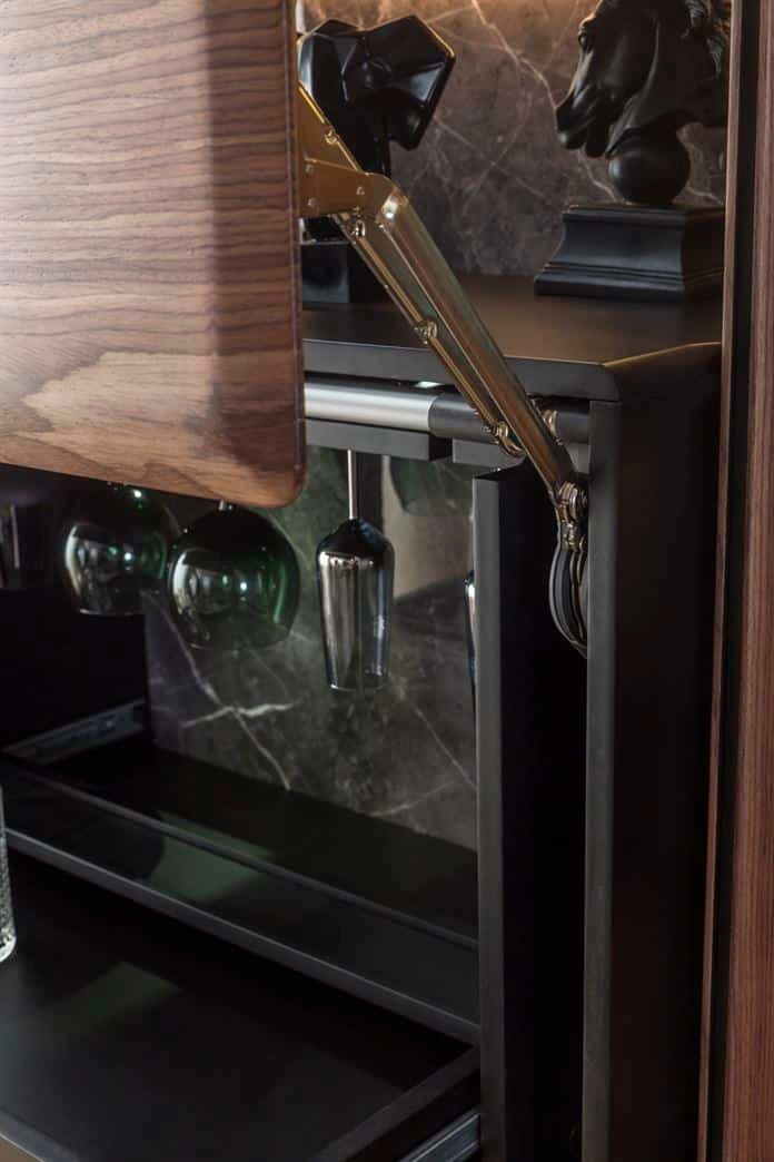 Odessa Meuble Tv bloc de vin