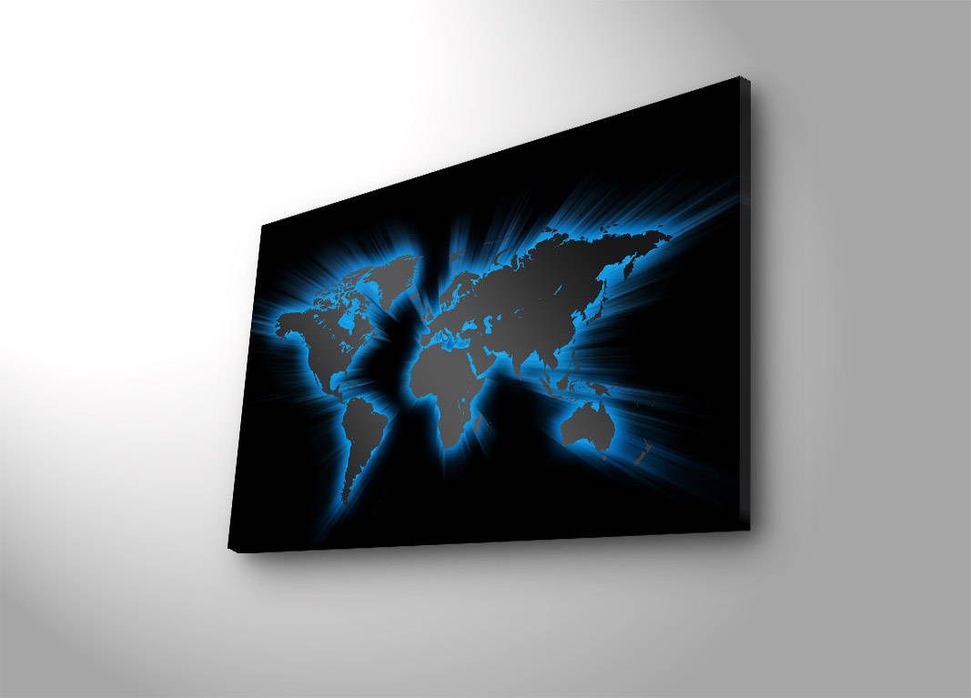 Peinture de toile éclairée à LED décorative 4570DACT-35