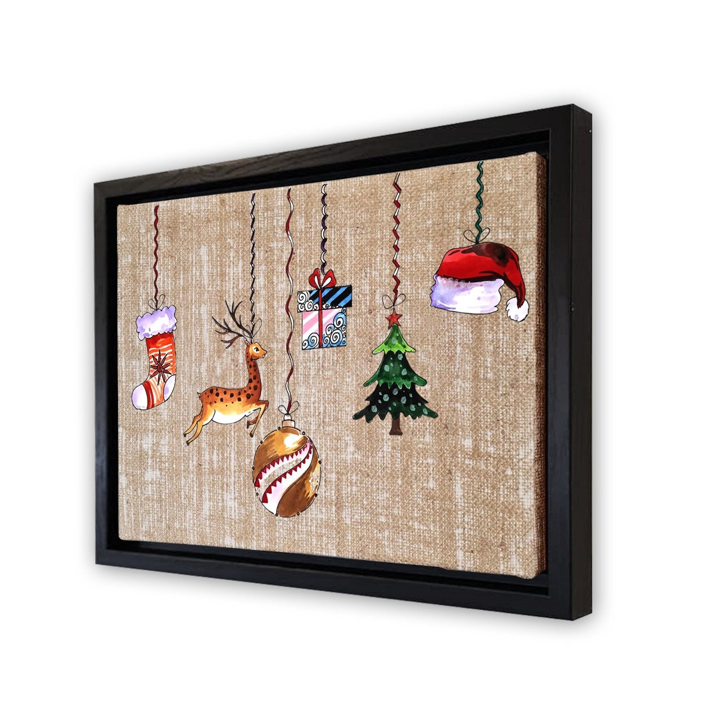 Peinture de toile décorative encadrée LSJ800828_4666