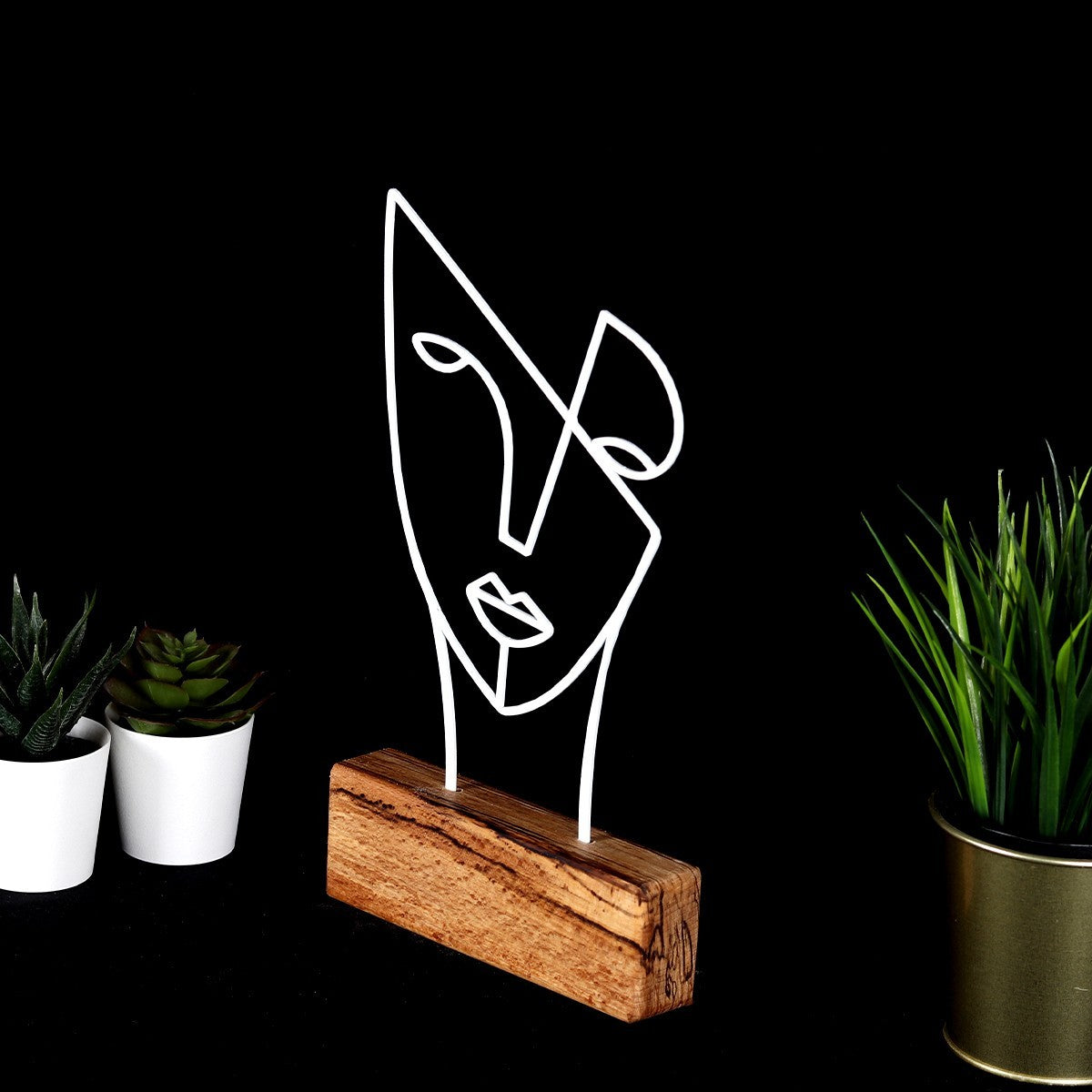 Objet décoratif Mask - White