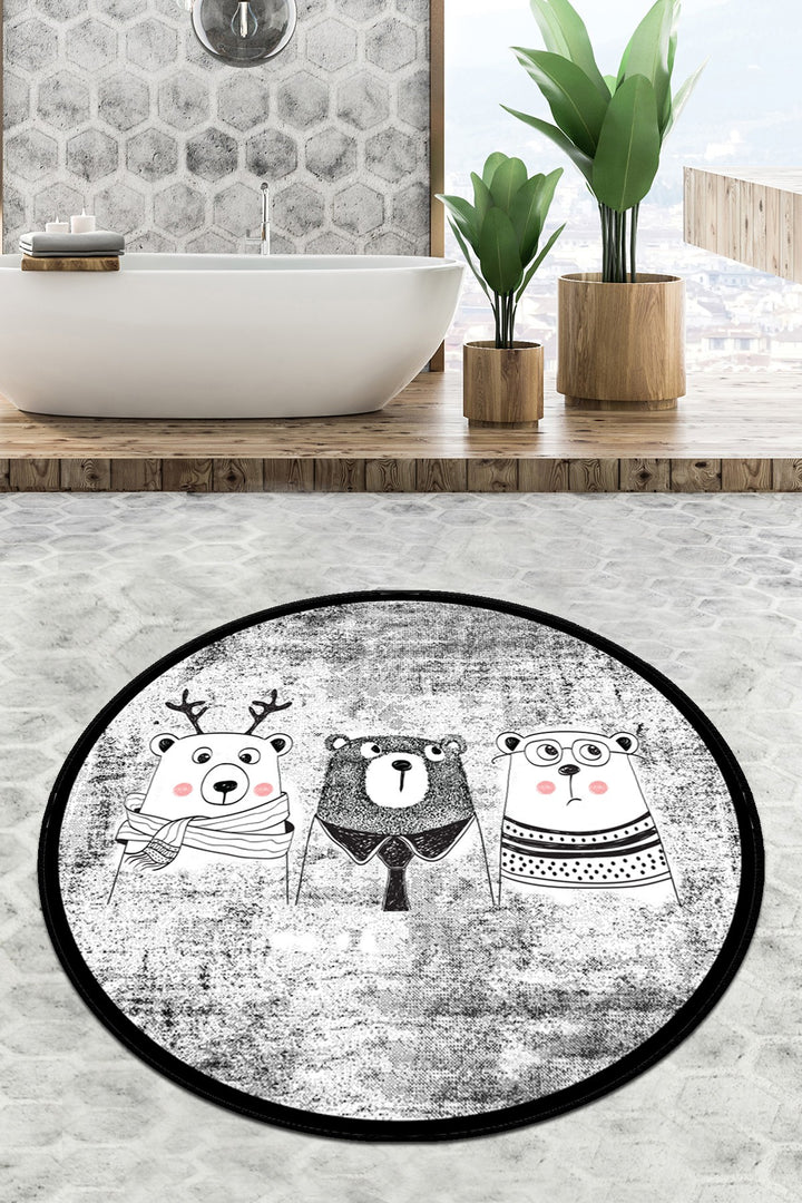 Tapis de bain Three Bears Circle Djt 80