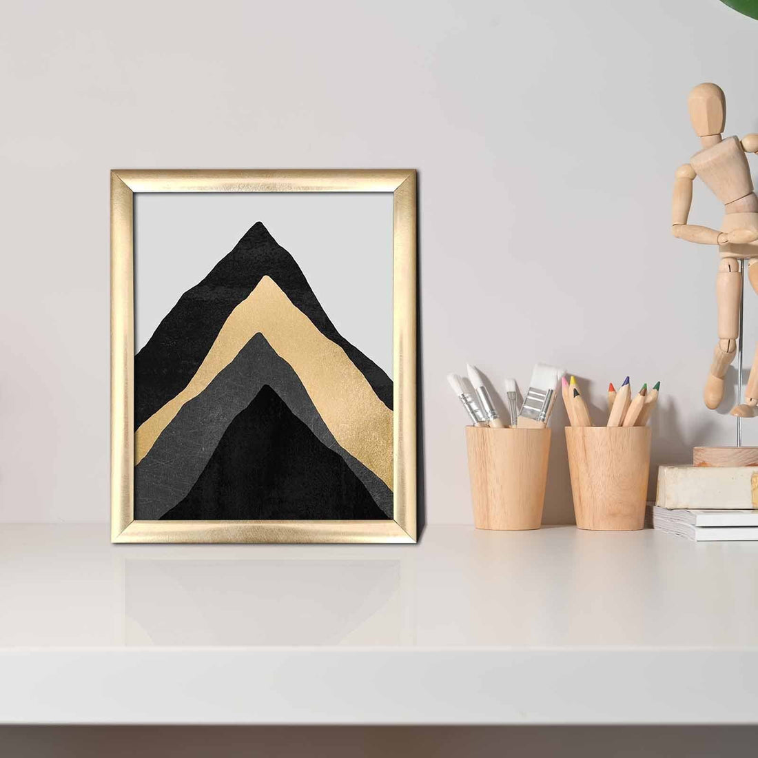 Peinture mdf encadrée décorative ACT-030